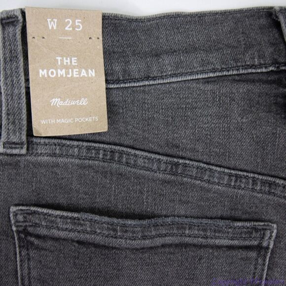 NEW Madewell the Momjean in Dinsmore Wash, size 25 - Picture 12 of 16